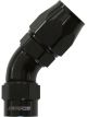 Aeroflow Kryptalon Big Bore Full Flow Swivel 45 Degree Hose End -6AN