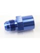 Aeroflow Metric Female O-Ring Seal M14 x 1.5 to -6AN Adapter Blue