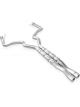 Stainless Works For 2015-16 Mustang GT 3in Catback X-Pipe Retro Ch…