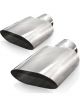 Stainless Works Big Oval Exhaust Tips 3in Inlet priced per pair