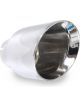 Stainless Works Conical Double Wall Slash Cut Exhaust Tip 4in Body 2 1/…