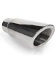 Stainless Works Single Wall Slash Cut Exhaust Tip 3 1/2in Body 3in ID…
