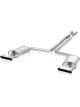 Stainless Works For 1992-96 Corvette C4 LT1/LT4 2-1/2in Exhaust Syst…