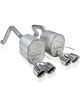 Stainless Works For 2009-13 C6 Corvette Axleback 2-1/2in Dual Chamb…