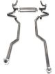Stainless Works For Chevy Camaro 1970-81 Exhaust Transversed Stainless