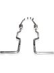 Stainless Works For Chevy/GMC Truck 1967-87 Exhaust 2.5in Chambered…