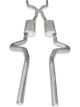 Stainless Works For Chevy Chevelle LS1 Hot Rod 1968-72 Exhaust 3in S…