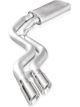 Stainless Works For 2015-18 F-150 Exhaust X-Pipe Resonator Muffler Ex…
