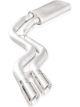 Stainless Works For 2011-14 Ford Raptor Exhaust X-Pipe Resonator Fro…