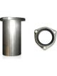 Stainless Works Collector Adapter 3-Bolt 2-1/2in OD Tubing 2in OD Outl…