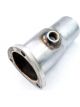 Stainless Works Collector Adapter 3-Bolt 3in OD Tubing 3in OD Outlet +…