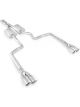 Stainless Works For 2008-14 Challenger 3in Catback X-Pipe Chambered M…