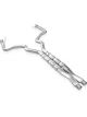 Stainless Works For 2015-16 Mustang GT 3in Catback X-Pipe Retro Chamber…