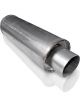Stainless Works 2.5in VINTAGE ROUND MUFFLER