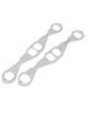 Stainless Works For Small Block Chevy Squared Oval Port Header 304S…
