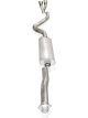 Stainless Works For 07-14 Chevy Tahoe/Yukon LT 3-1/2in Dual Tip Catb…