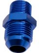 Aeroflow Metric to Male Flare Adapter M22 X 1.5mm to -6AN Blue