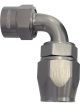 Aeroflow Kryptalon Full Flow Swivel 90 Degree Hose End -6AN Titanium AF7823-06