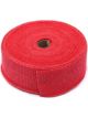 Torque Solution Fiberglass Exhaust Wrap Universal 2inx50ft Red
