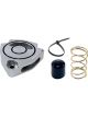 Torque Solution Blow Off BOV Sound Plate Silver For 11+ Hyundai Vel…