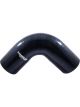 Torque Solution 90 Degree Silicone Elbow: 3 inch Black Universa