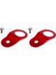 Torque Solution Radiator Mount Combo RED For Mitsubishi Evolution