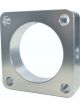 Torque Solution Throttle Body Spacer Silver For Mitsubishi Lancer E…
