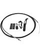Aeroflow Parachute Release Cable Kit Black Handle & Accessories