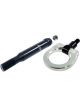 Torque Solution Billet Front Tow Hook Silver For Subaru WRX / S…