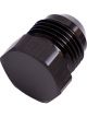 Aeroflow AN Flare Plug -16AN Black
