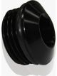 Aeroflow Slimline ORB Port Plug -16AN Black