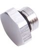 Aeroflow ORB Port Plug -10AN Silver