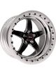 Weld S71 17x12 / 5x4.5 BP / 4.8in. BS Black Wheel Medium Pad Poli…