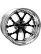 Weld S76 17x5 / 5x4.5 BP / 3.3in. BS Black Wheel Medium Pad Non-B…