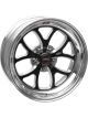 Weld S76 17x7 / 5x4.5 BP / 4.9in. BS Black Wheel Low Pad Non-Bead…