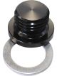 Aeroflow Metric Port Plug M14 X 1.5 Black