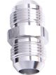 Aeroflow Male Flare Union -8AN Silver