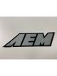 AEM Decal Metallic Silver, 5-1/2