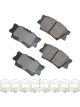 Akebono Brake Corporation Premium Ceramic Brake Pads Rear