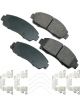Akebono Brake Corporation Premium Ceramic Brake Pads Rear