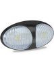 Autolamps LED White Front Position Marker Lamp 12/24V Black Base 40Cm