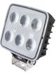 Hulk 4X4 LED Square Worklamp Flood Beam 60° 9-36V 24W 24 LEDs Black