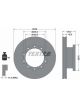 Textar Commercial Disc For Mercedes -Benz