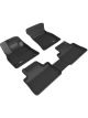 3D Maxpider For 19-21 Audi E-Tron 1st + 2nd Row Floormats Black