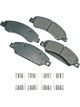 Akebono Brake Pads ProACT Front For Cadillac Chevrolet GMC 05-2007 Set of 4