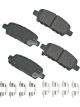 Akebono Brake Pads Rear For Infiniti EX 2008-13 FX 2003-12 Set of 4