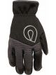 Alpha Gloves Scuff Elastic Closure Mesh Padded Palm Black X-Large