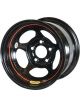 Bassett Wheel Intertia Advantage 15x8 3 Bolt Pattern 5x5 Steel Black