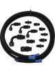 Billet Specialties Power Steering Hose Kit 6AN 10AN Fittings For GM Steering Box