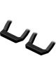 Carr Step Bars XP3 Mount Kit Inc Black Front Doors For Jeep 2018-21 Pair